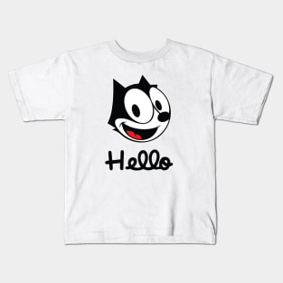 The cat named felix Kids T-Shirt